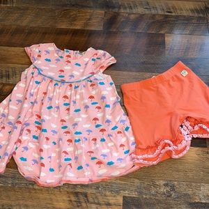 Wildflowers outfit size 8